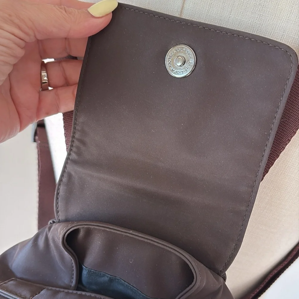 Calvin Klein Brown Backpack Durable Material med size Unisex